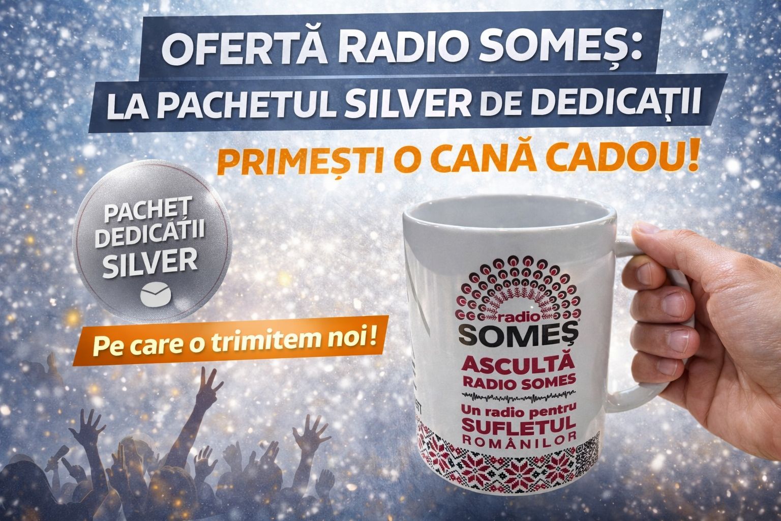 Cană Radio Someș Cadou